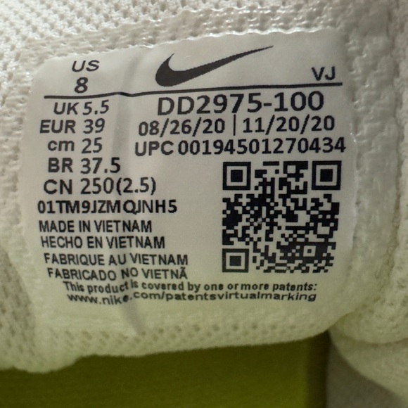 Nike Air Max Bolt AMD White Indigo Burst Pink Blast Women sneakers - Picture 5 of 9